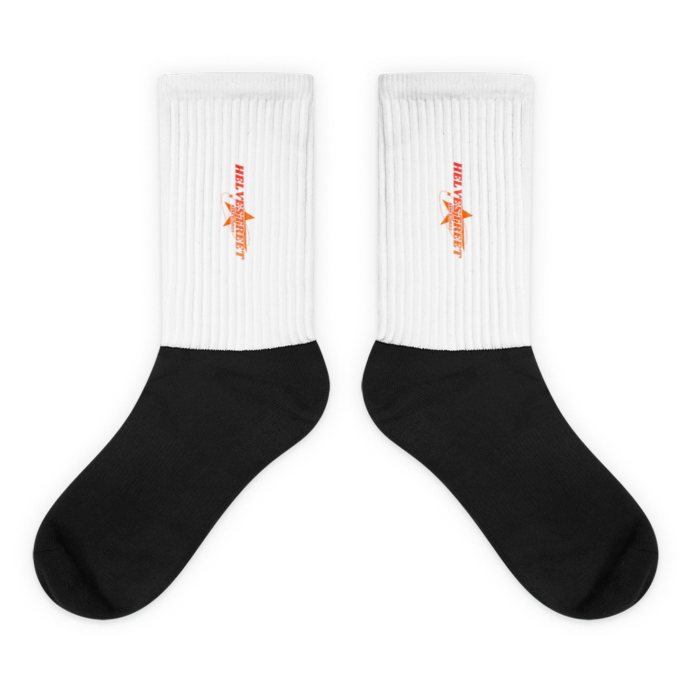 black-foot-sublimated-socks-flat-697106dfda745.png Chaussettes unisexes