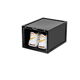 SneakerBox1 Sneaker Storage Boxes – Boîtes de rangement transparentes (Pack de 12)