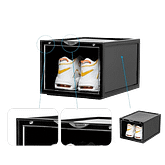 SneakerBox3 Sneaker Storage Boxes – Boîtes de rangement transparentes (Pack de 12)