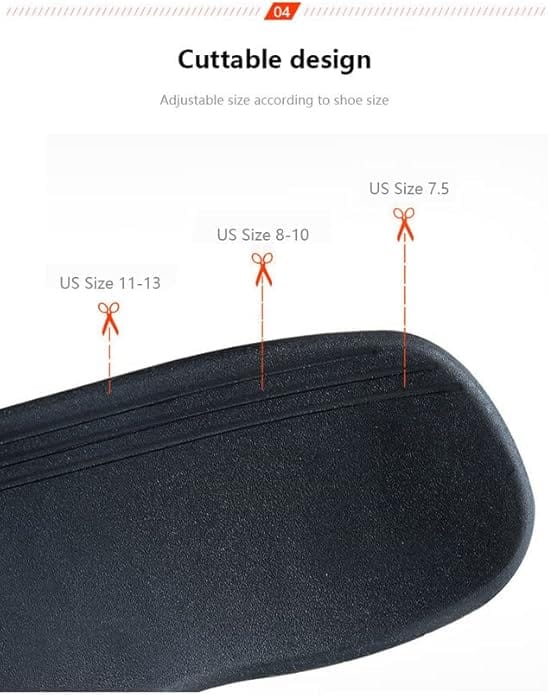 AntiCreazz4 Shoe Crease Protector – Anti-plis pour sneakers (4 paires, noir)